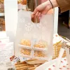 Baked cakes, bakeries, plastic hand-held packing bags, takeout salads, disposable food, transparent packaging wholesale Application Scenario